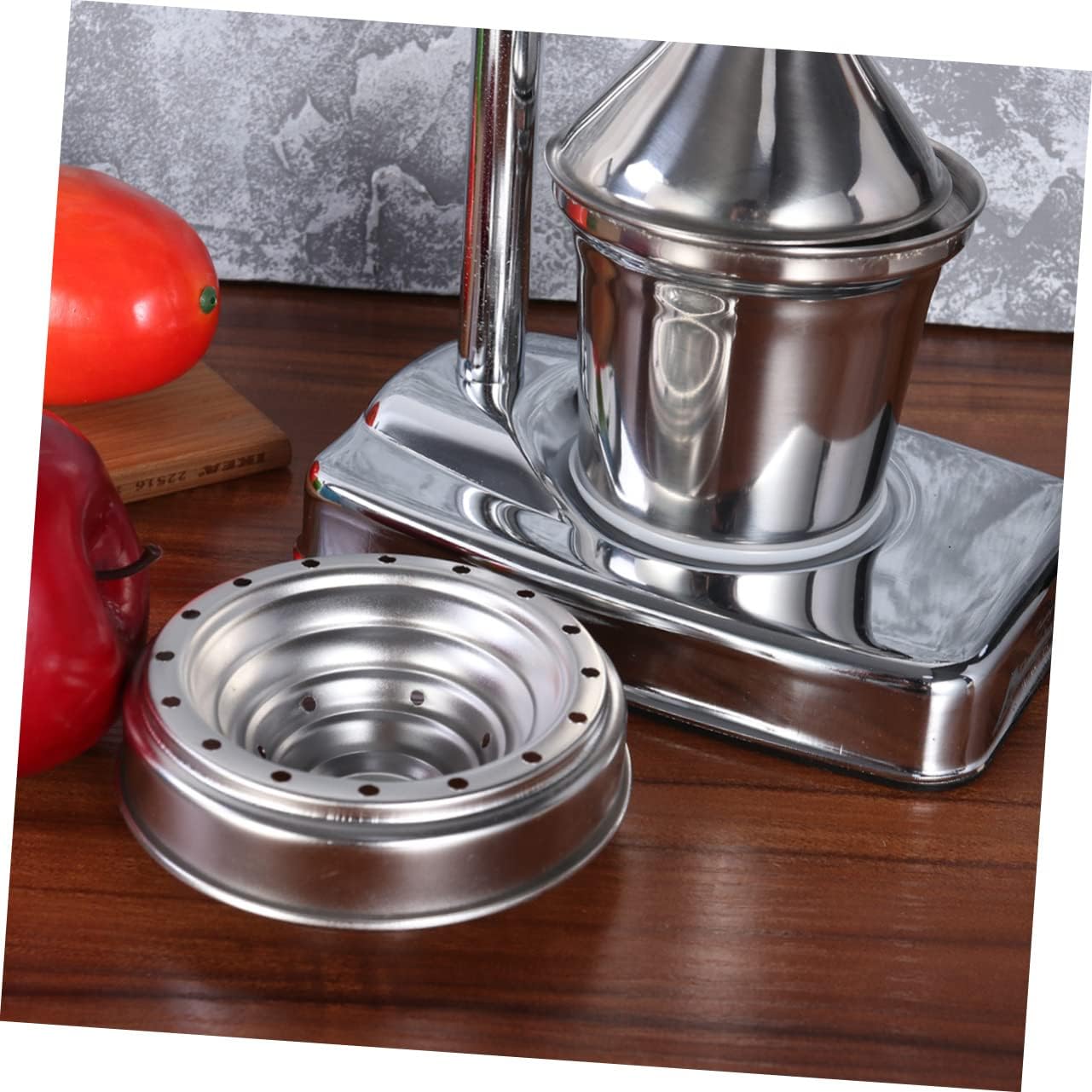 Stainless Steel Manual Lemon Squeezer Fruit Juicer Hand Press Citrus Extractor Easy Clean No Electricity