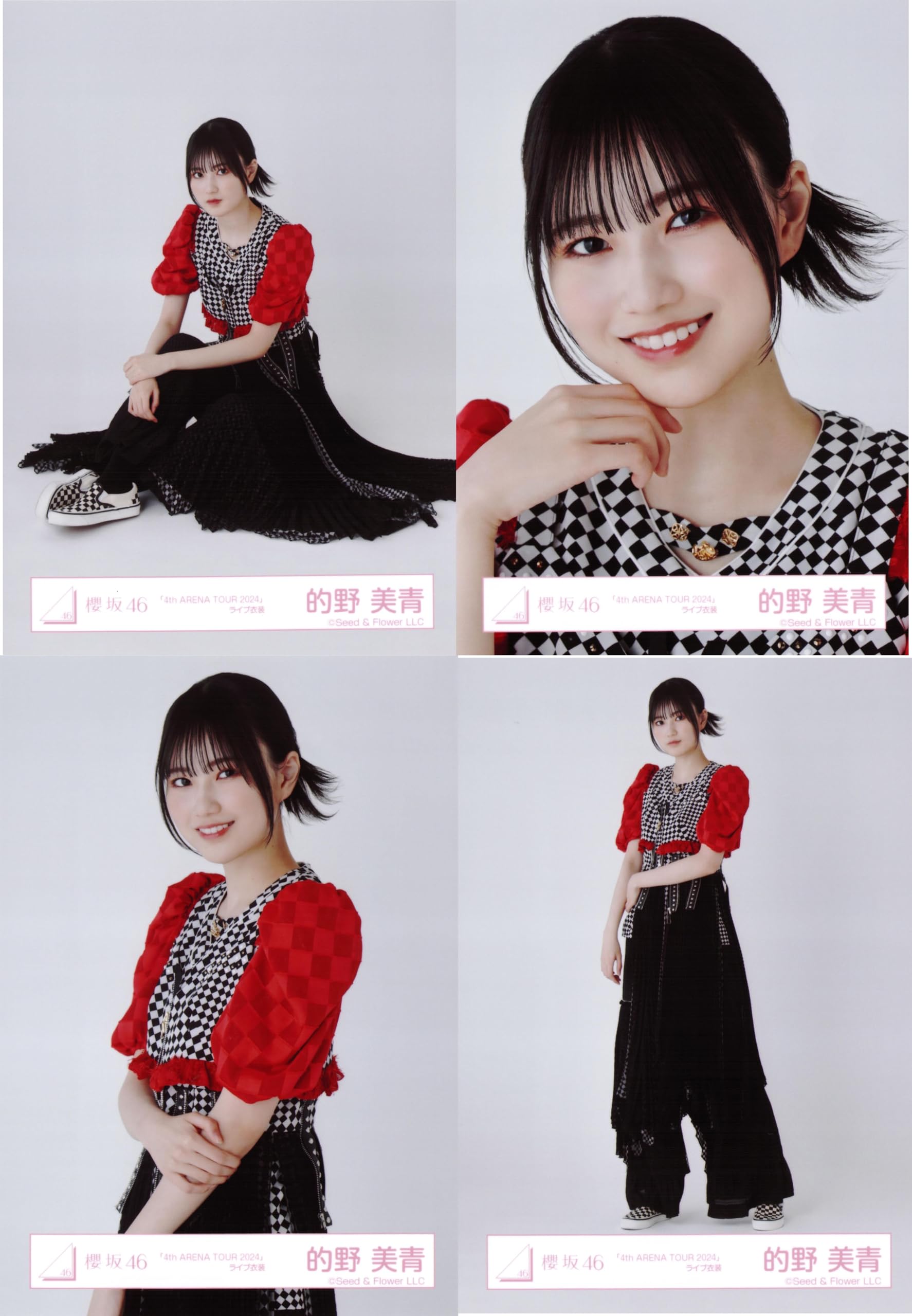 櫻坂46 的野美青 生写真 Addiction 封入 4枚コンプ 櫻坂46 的野美青 生写真 Addiction 封入 4枚コンプ