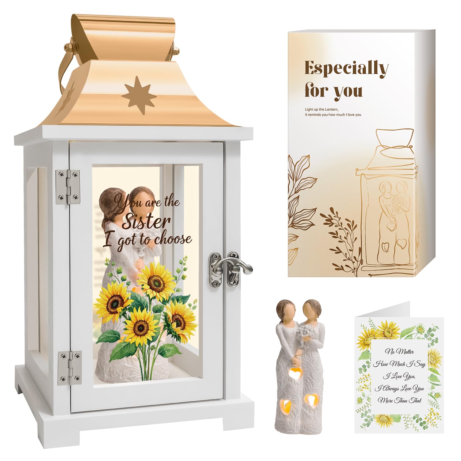 Birthday Gifts for Women Best Friends Lantern Friendship Gifts for Women Funny Gifts for Female BFF Female Bestfriend Bestie Scent Candles Coffee Mug Gifts for Friends Her Sister