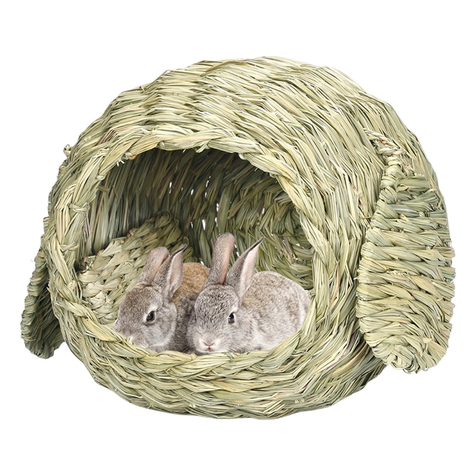 Generico Versteck Set Bunny Grass - handgeflochten, komfortabel