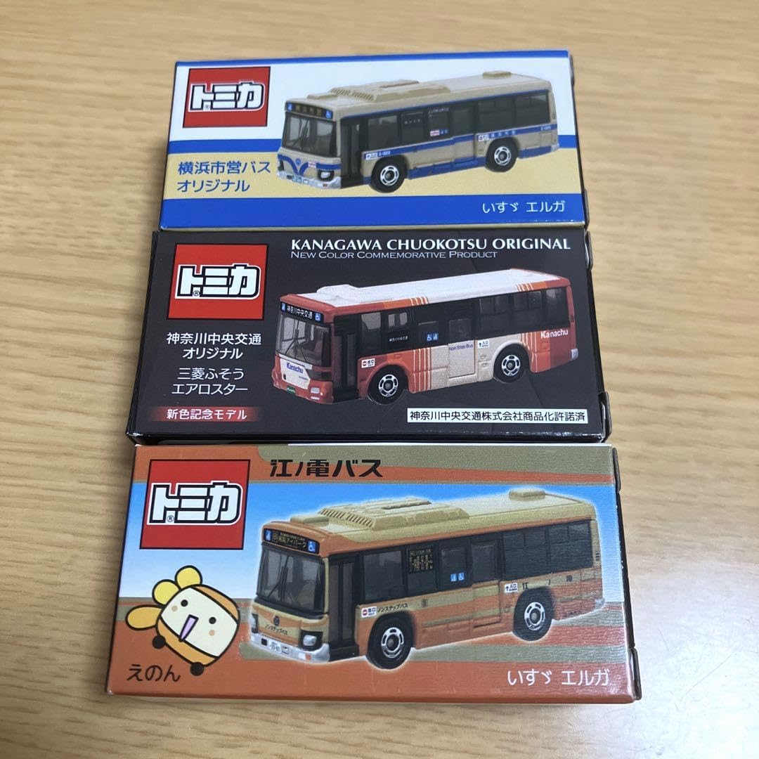 Amazon.co.jp: トミカ 江ノ電バス 神奈川中央交通 横浜市営バス 