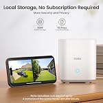 aosu Security Cameras Wireless Outdoor Home System, True 2K HD Night Vision, No Subscription Required, Long Battery Life, 166° Wide View, Spotlight & Siren Alarm, Motion Alert, Support 2.4 & 5GHz WiFi