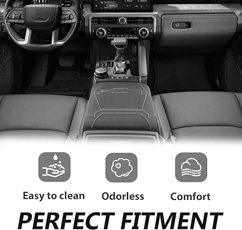 Miniatura 218 de Muslogy Funda de consola central compatible con Honda Pilot 2023 2024 2025, 2024 2025 2026 Ridgeline/Passport Accesorios para apoyabrazos, tapa