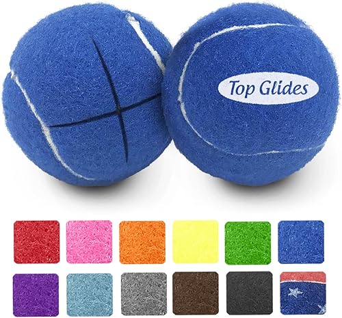 Miniatura 6 de Top Glides Pelotas de tenis precortadas (azul oscuro)