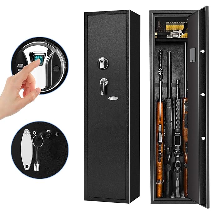 Buy Biometric Rifle Gun Safe, Pataku Gun Safes for Rifles and Shotguns