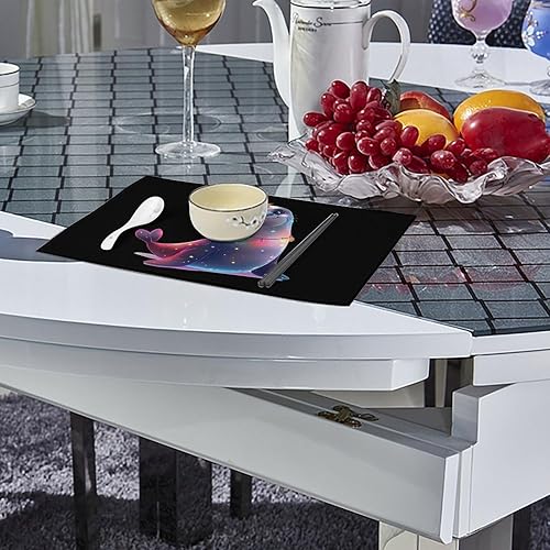 Miniatura 4 de Funny Xmas Sea Lion Animals Placemats Set of 6 Resistant Table Mats Washable Place Mats for Dinner Party Table Decoration