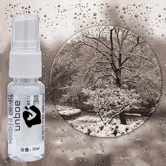 Solid Anti-Fog Spray for Glasses, Defogger for Glass or Plastic Windows, Mirrors, Eye-wear Lenses, Glasses, Swim Goggles, Ski Masks, Binoculars, A Long Lasting Solution