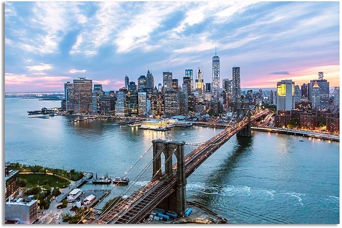 Control 2 Resonant: A Sequel With Nothing in Common to Its Predecessor, Sounds Incredible! 11 71Zg6G9rOgL. AC SX679 Sbemyenus York Poster Brooklyn Bridge At Dusk Manhattan Canvas Wall Art Decer Print Pictures Paintings for Office Living Room Bedroom Outdoor Wall 12x18 inches(30x45cm) Unframed