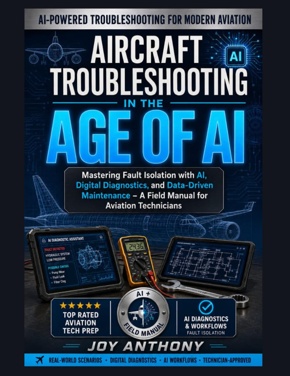 Aircraft Troubleshooting in the Age of AI: Mastering Fault Isolation with AI, Digital Diagnostics, and Data-Driven Maintenance, A Field Manual for Aviation Technicians