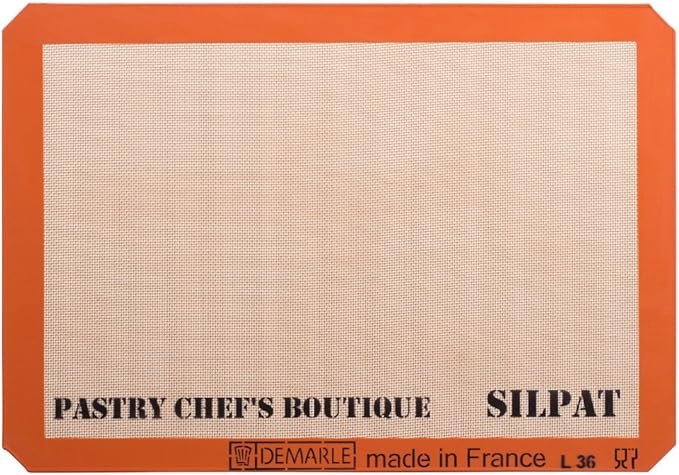 Silpat Premium Non-Stick Silicone Baking Mat, 3/4 Sheet, Cream In | Whizz Baking Mats-907636