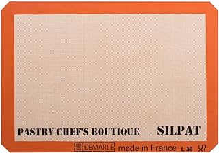 Sasa Demarle Silpat Premium Non-Stick Silicone Baking Mat, Big Sheet Pan...