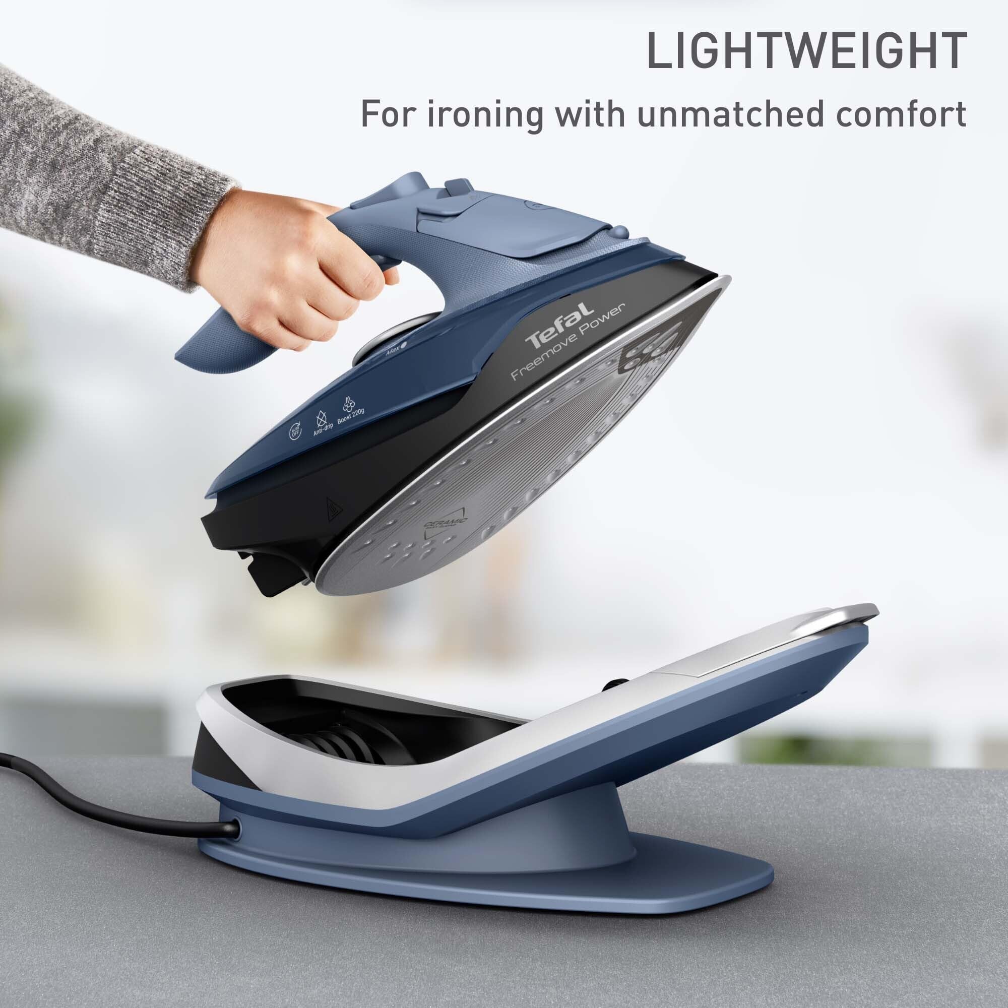 Tefal FV6675 Freemove Power, kabellos, Keramik, 210 g/min