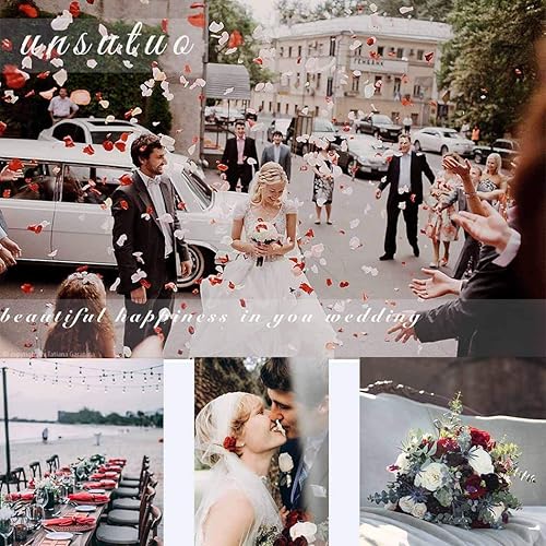 Miniatura 7 de Unsutuo Crystal Bride Wedding Hair Vine Silver Flower Bridal Hair Headpiece Rhinestone Hair Pieces para mujeres y niñas