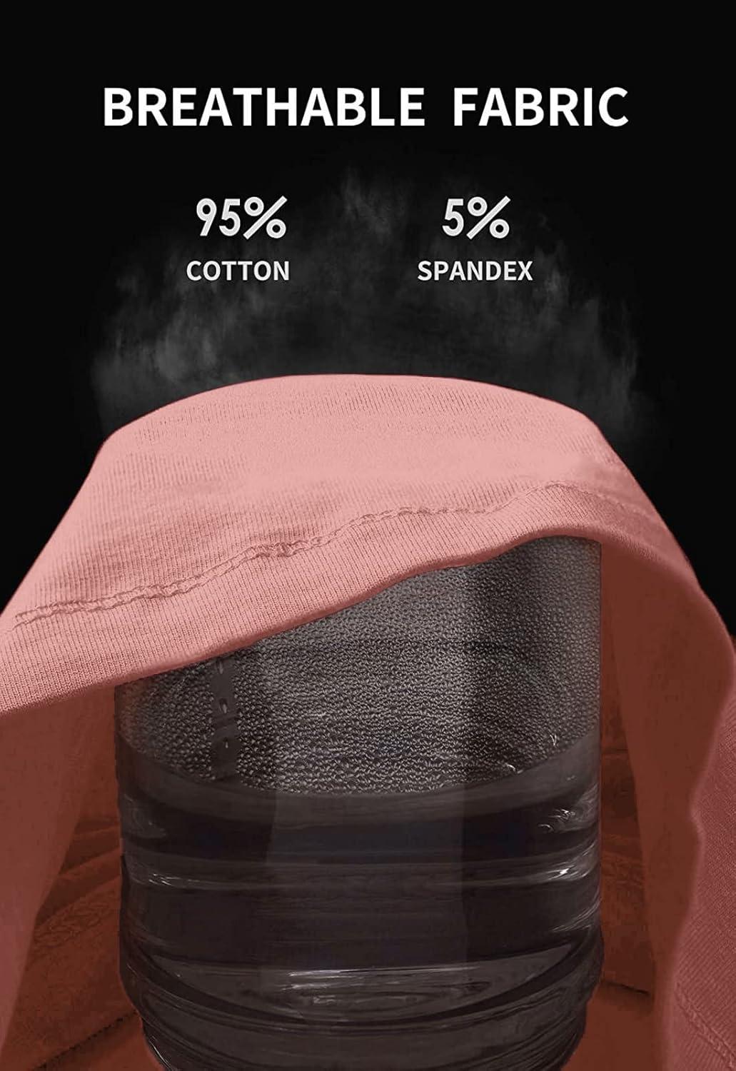 V FOR CITY Women's Shelf Bra Camisole Tops Adjustable Spaghetti Strap Cami Tank Cotton Undershirts 2 Pack - Image 6