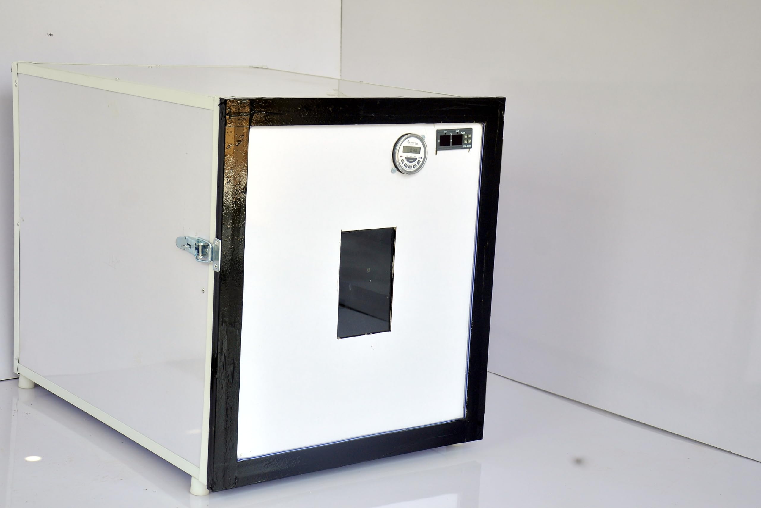 Aluminium Full-Automatic Egg Incubator|Egg Capacity Incubator All-In-One|Transparent Eggs Hatching Machine|Egg Incubator Chicken With 220 V Power Consumption (280 Egg Capacity Incubator)