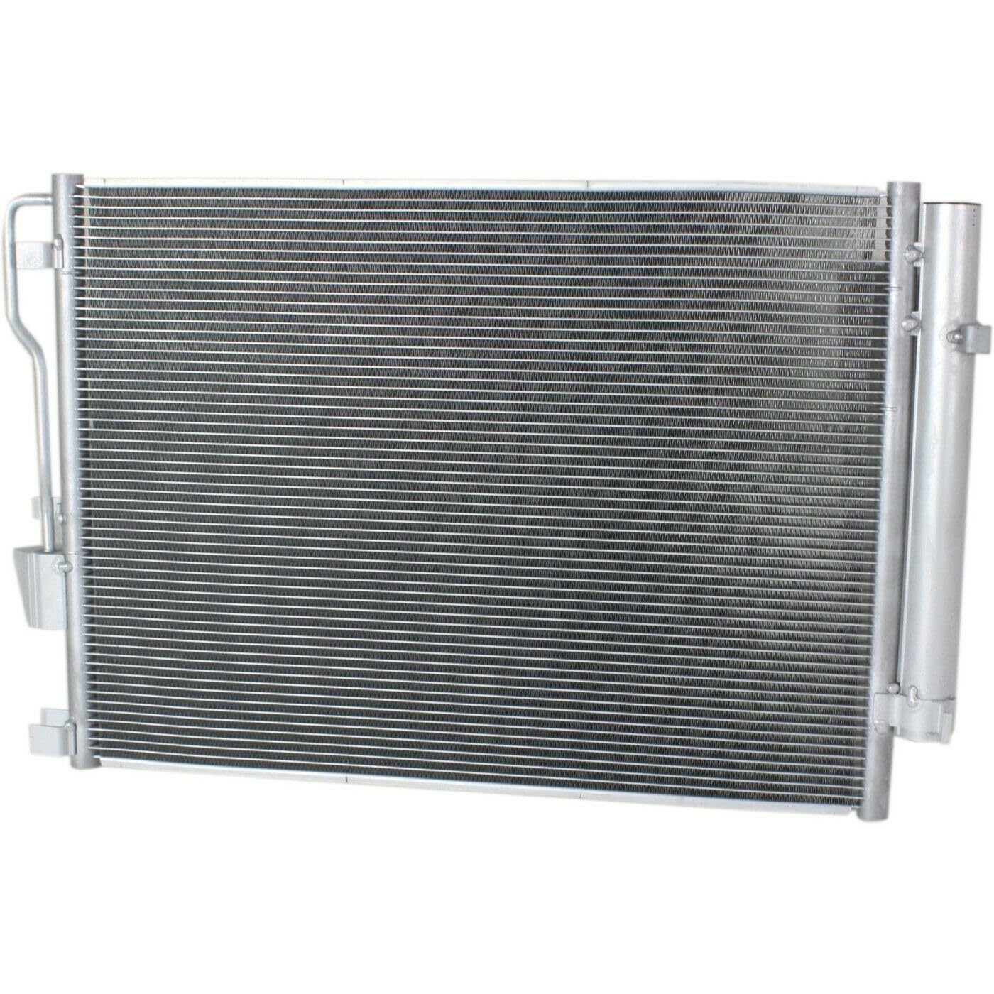 1pc A/C Air Conditioning AC Condenser 25 X 17.81 X 0.81 Inches Core Size Aluminum With Subcool Compatible with Kia Sportage SX Turbo 2017-2019 KVAC30039 97606D9800