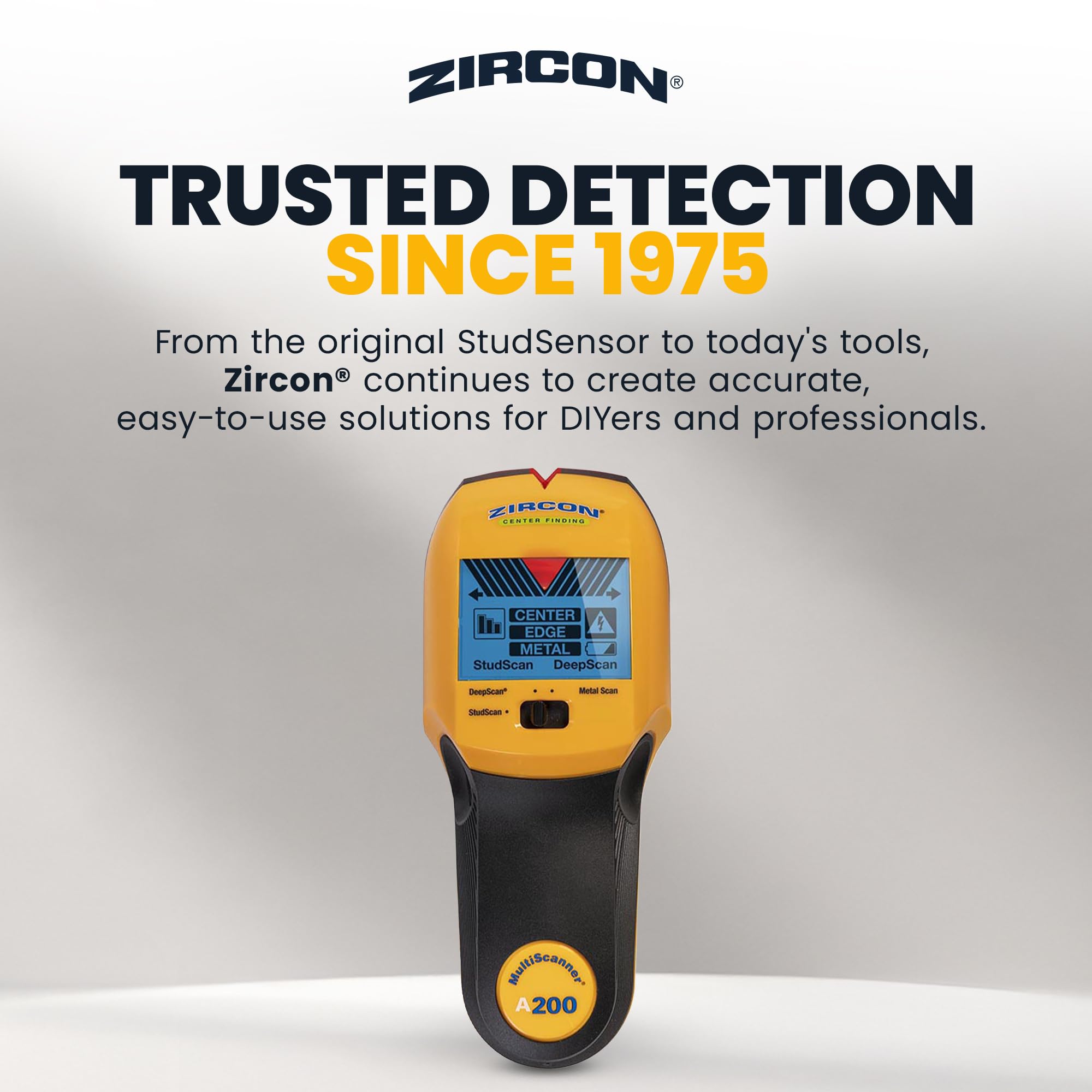 Zircon MultiScanner A200 Stud Finder - Metal & Wire Detection -7