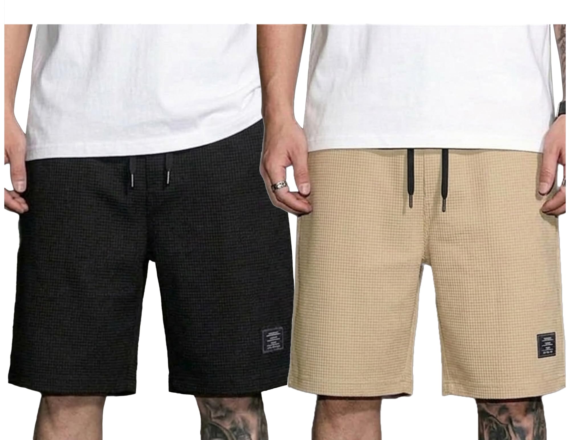 ausk Men's Casual Shorts | Cargo Pocket Shorts for Men | Elastic Waistband with Drawstring| Comfortable Regular Fit Shorts| Ideal for Travel, Outdoor-picture-22