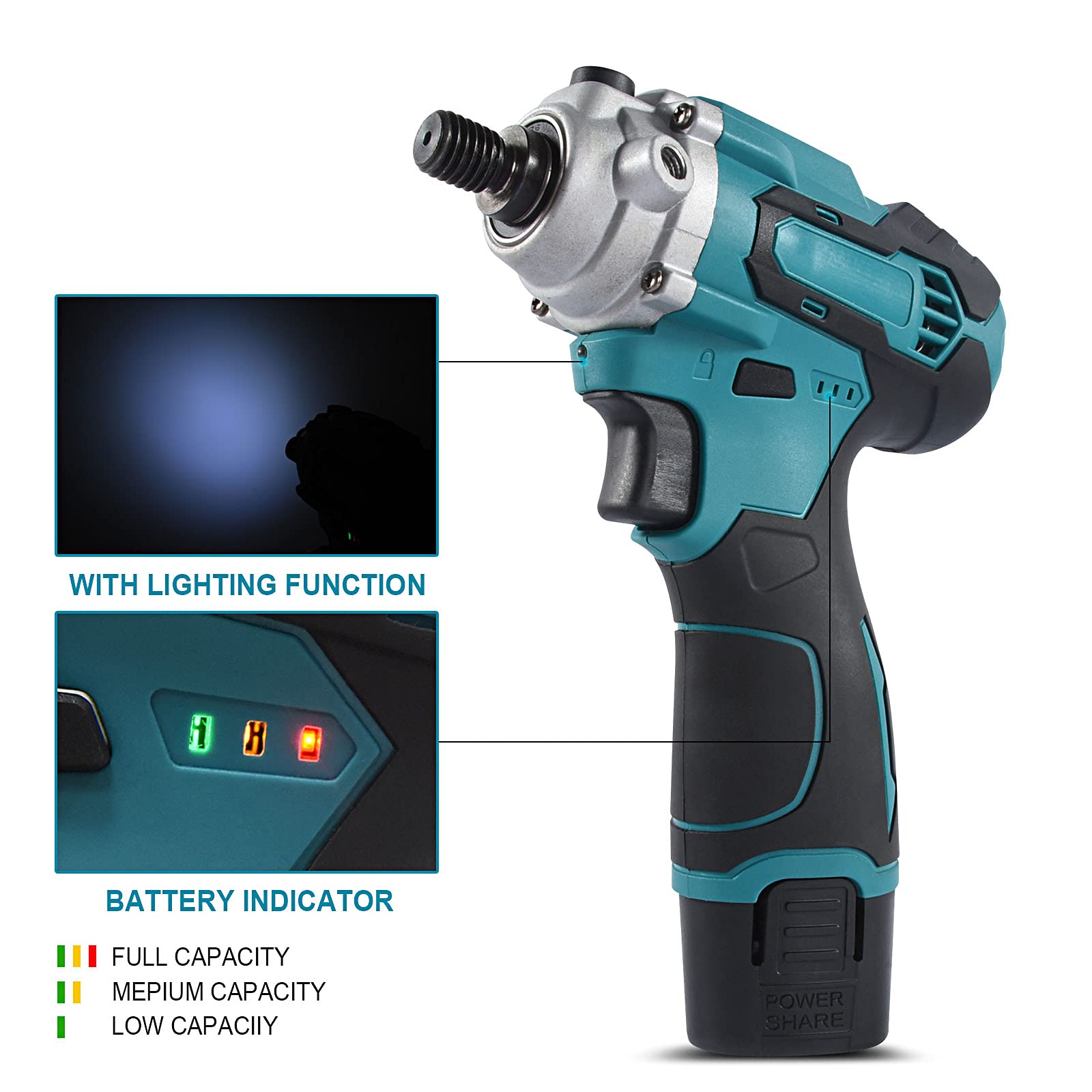 Lucidatrice per Auto 20V Ceretta Portatile a Batteria agli Ioni di Litio Orbitale Doppia Azione Levigatrice Lucidatura Strumento di Riparazione dei Graffi con 2 Batterie
