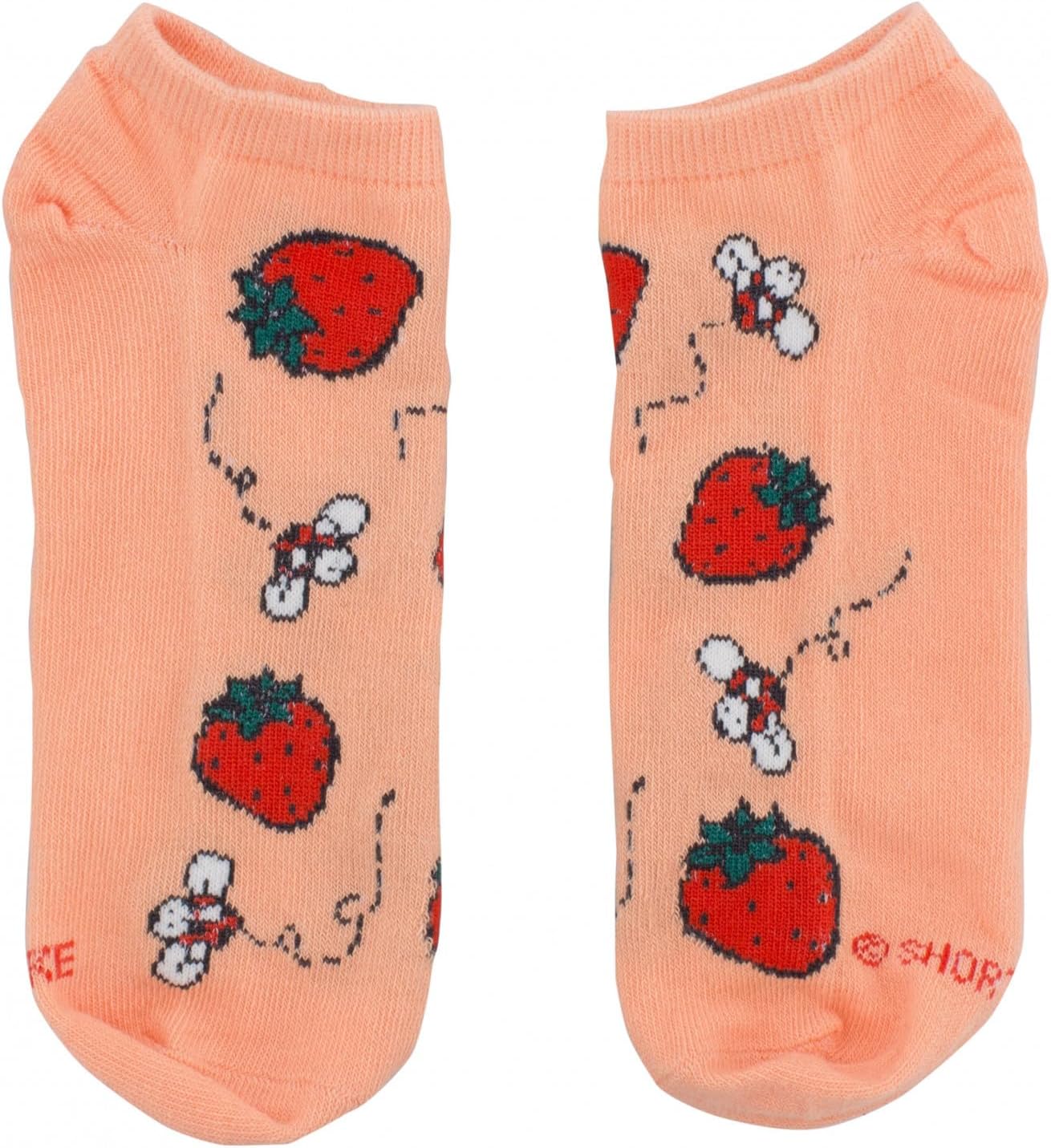 Strawberry Shortcake Variety 5-Pack No Show Socks - Image 3