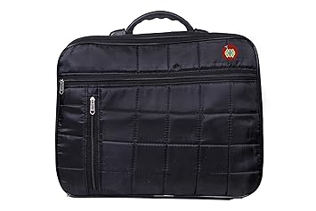 MBW Synthetic Portable Foldable Luggage Traveling Suitcase 17.5 liters with Cover || 42 x30x 14 cm || (Black, Pack of 1)