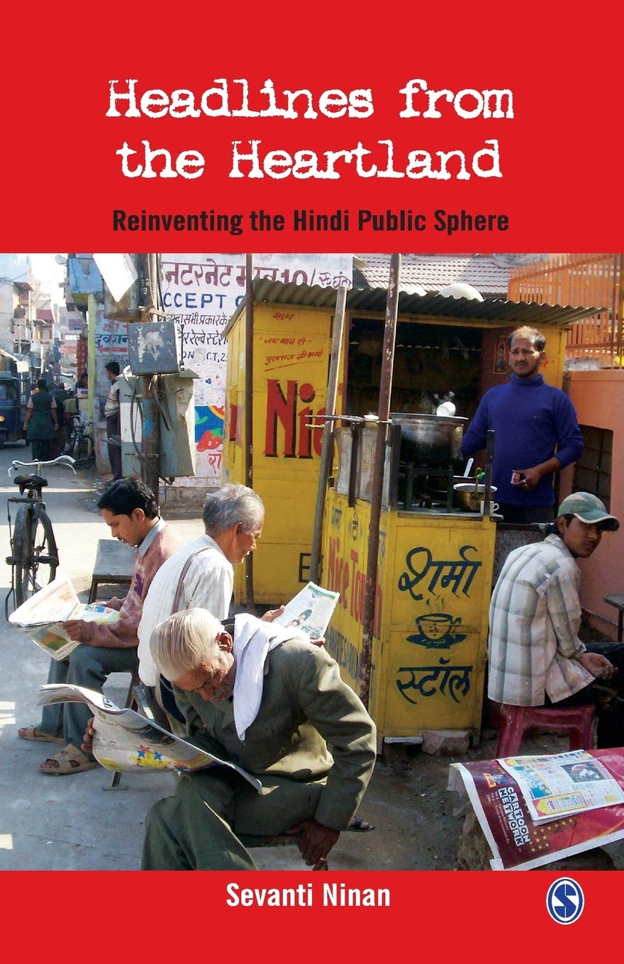 Buy Headlines from the Heartland: Reinventing the Hindi Public Sphere โ BookShops.in