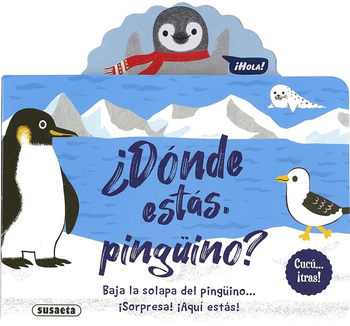 Portada de ¿Dónde estás, pingüino?