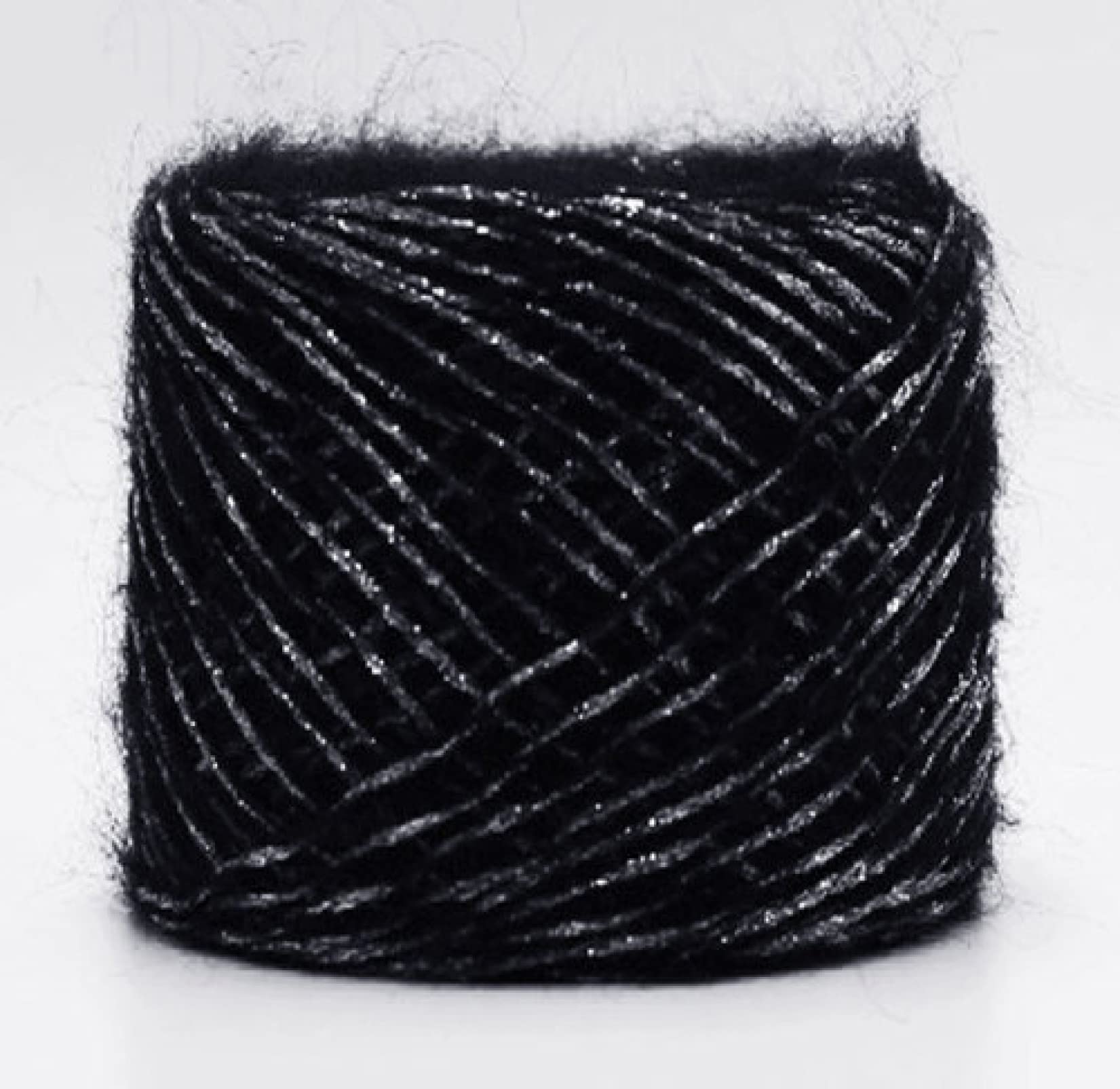 Przędza moherowa metalizowana 50g gruba merceryzowana do dziergania akrylowa szenilowa Burly Spun nici szydełkowe(Violet)