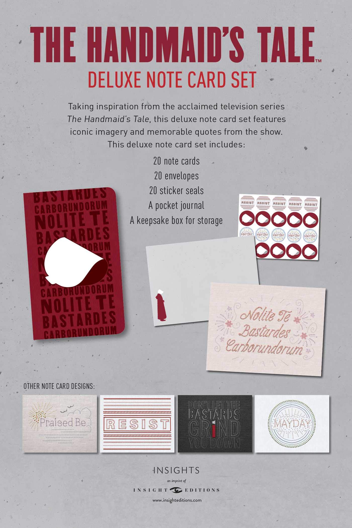 The Handmaid's Tale Deluxe Note Card Set