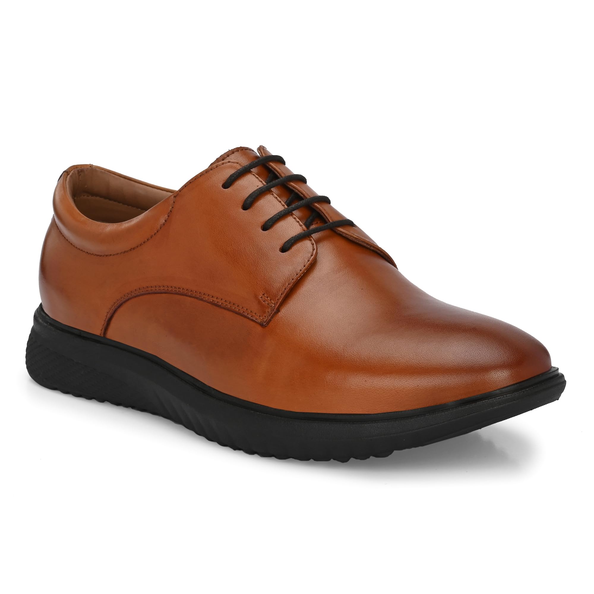 ROBERTO GALLIO Mens Genuine Leather Oxford Comfortable Lace Up Formal Shoes Light Weight EVA Sole Extra Comfort Shoes Derby for Men (Brown, 10) (B0CY2VNCX1) Amazon Price History, Amazon Price Tracker