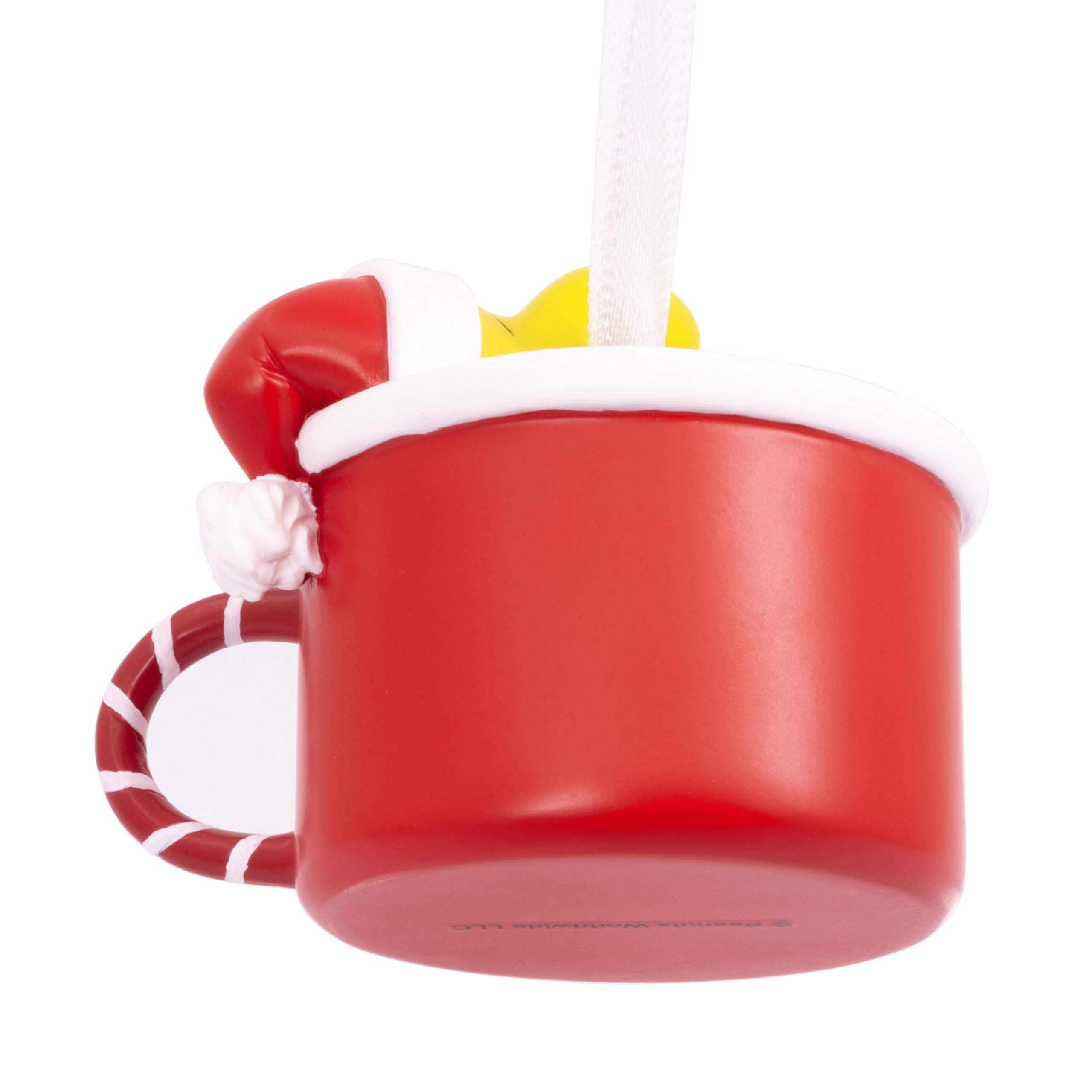 Hallmark Christmas Ornament, Peanuts Santa Woodstock Warm and Cozy Hot Cocoa (0002HCM5564)