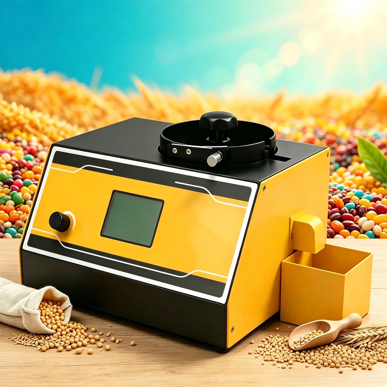 Contatore Automatico Di Semi Di Cereali, Misuratore Intelligente Di Granulometria