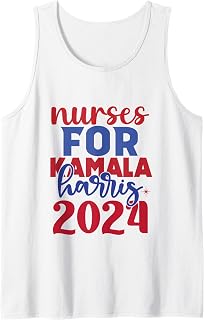 Nurses for Kamala Harris 2024 - Hospital Nurse Democrat Tank Top