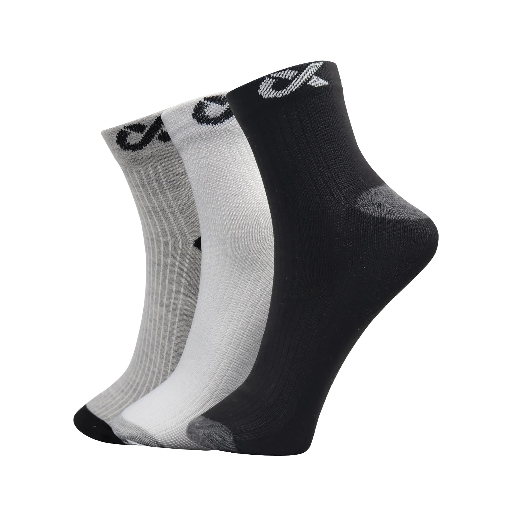 XJARVIS CUBA/LYON 5 Pairs Ankle Length Cotton Socks Men & Women for Sports Unisex Multicolor Socks Ideal for Gym, Casual Wear & Running Odor Free, Pack of 5