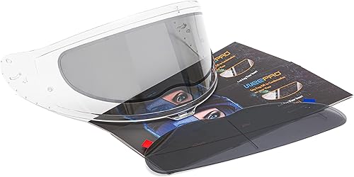 Miniatura 2 de Película de tinte para visera de casco de motocicleta, tinte ahumado y antivaho para visera de casco, protege tus ojos del sol con lente tintado de