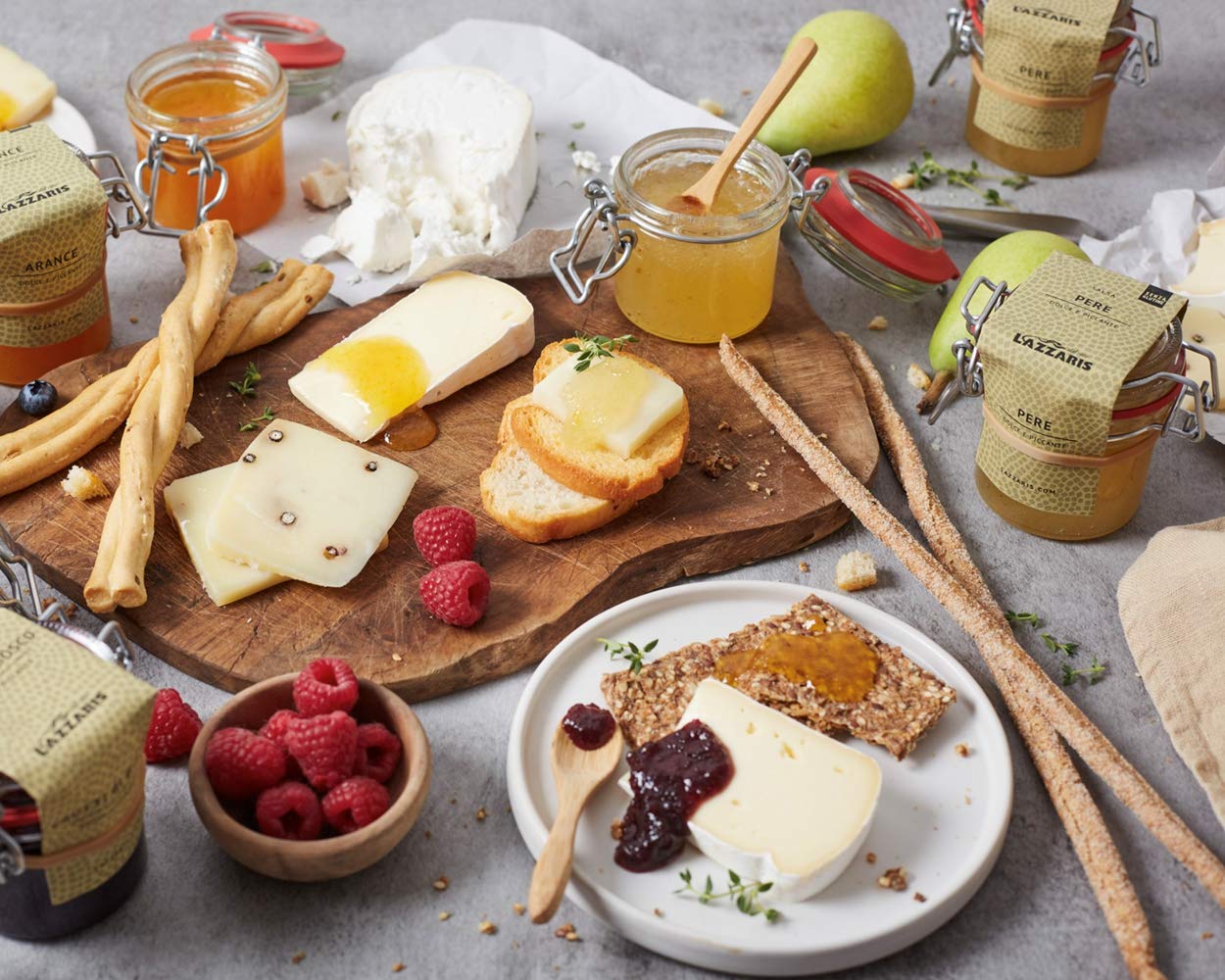 Lazzaris 1901 - Salsa di pere 120 g Gourmet - 6 vasi per cartone - 2