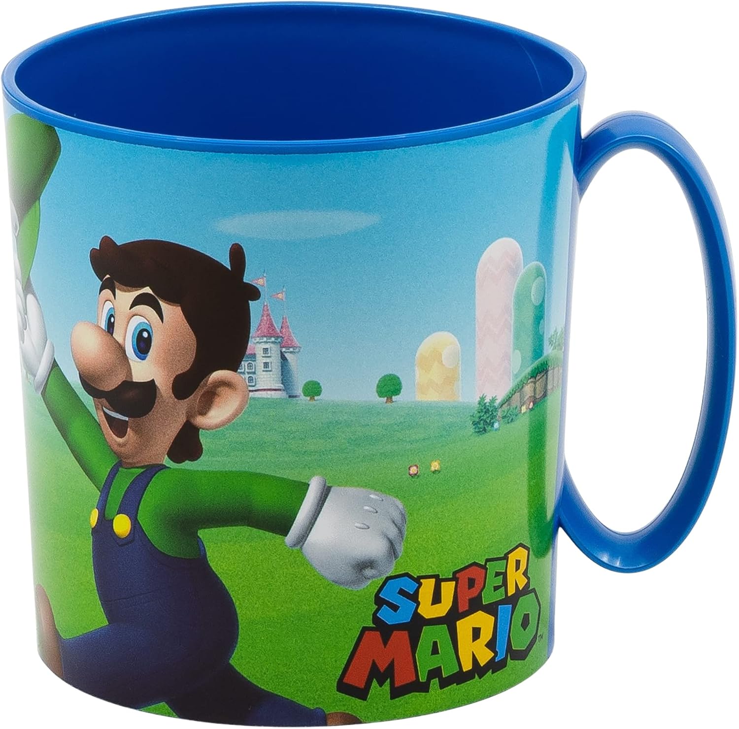 Super Mario 350ml Microwave Reusable Plastic Kids Cup