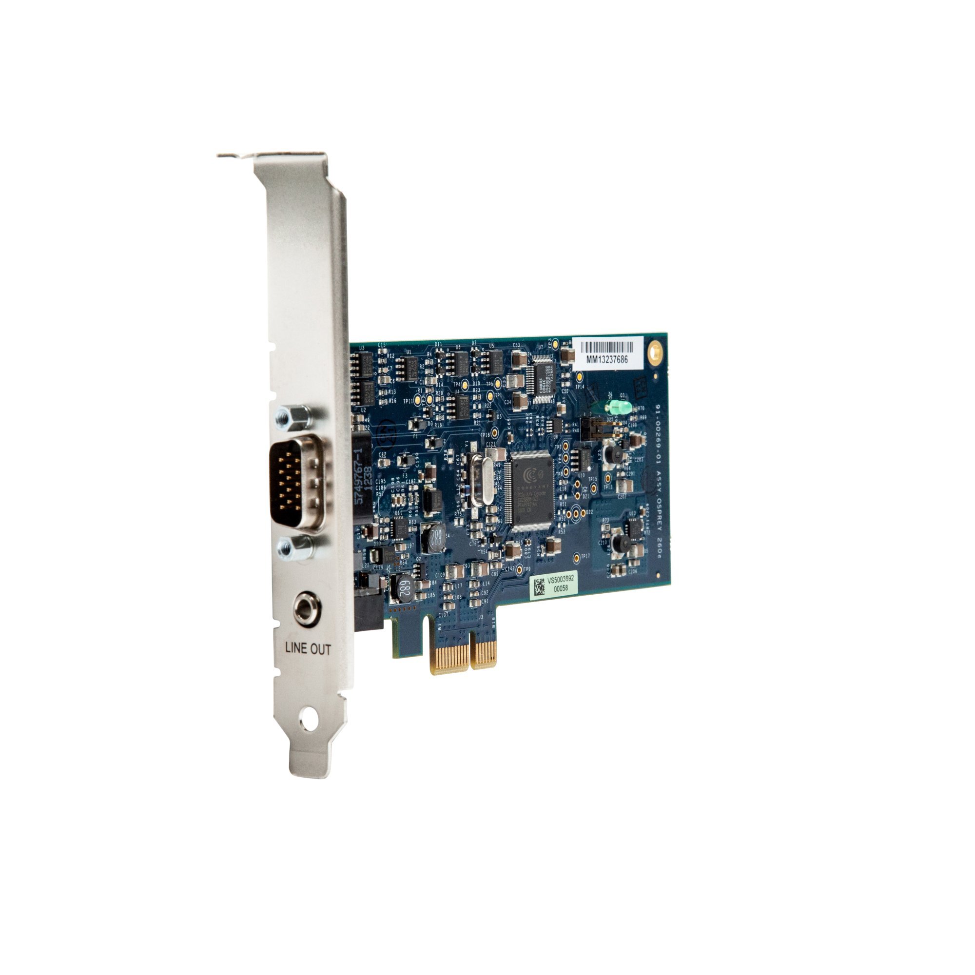 Osprey Video 95-00473 260e Analogue with Stereo Audio Capture PCIe Card
