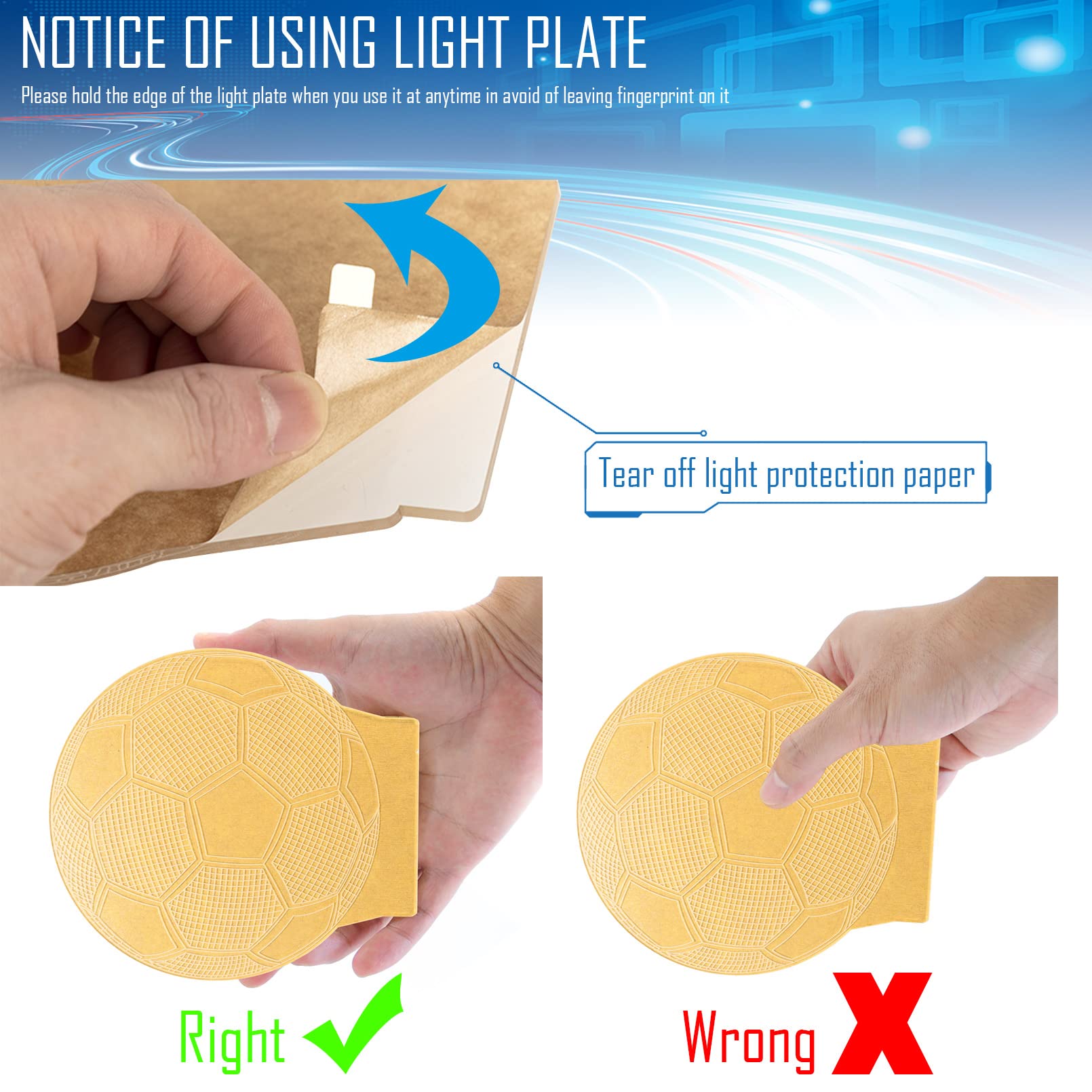 Luci Notturna 3D, Lampada del Buonumore tattile in Acrilico a Illusione Ottica a LED con Telecomando, Regali Giocattolo per Bambini Ragazzi Uomini Donne, 16 Colori che Cambiano per l'arredamento Della