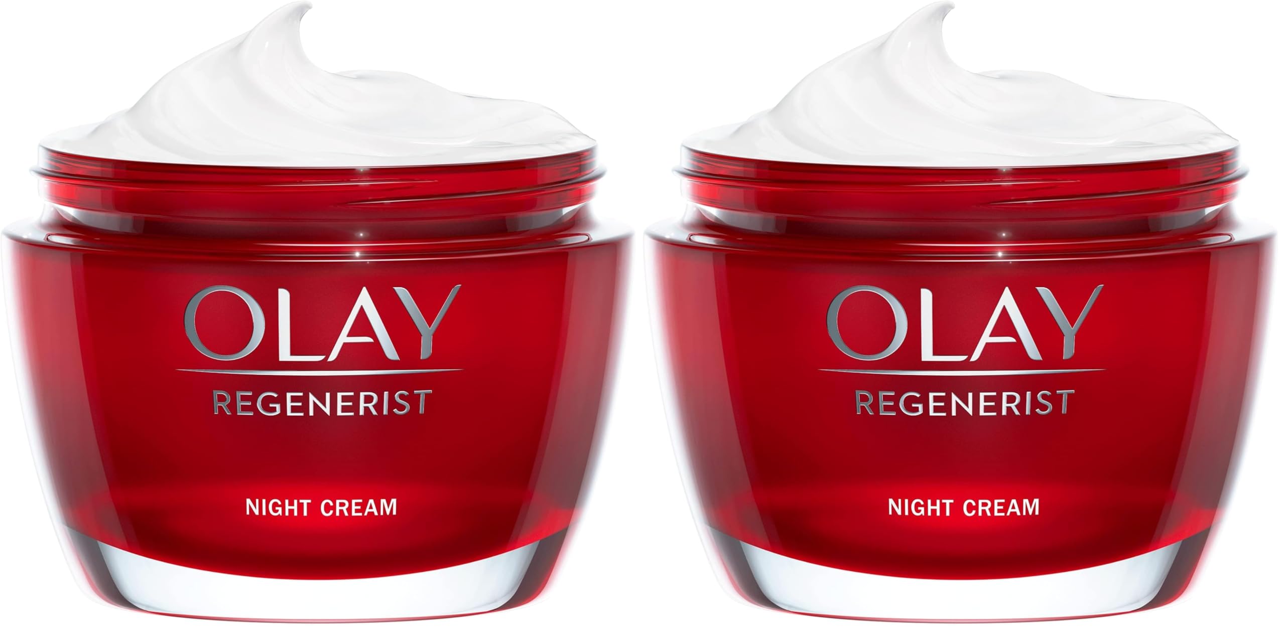 Olay Regenerist Gesichtscreme Nachtcreme - Aktive Anti-Falten- und straffende Feuchtigkeitscreme für die Hautpflege mit Niacinamid und Anti-Aging-Peptiden - Strafft, regeneriert und spendet