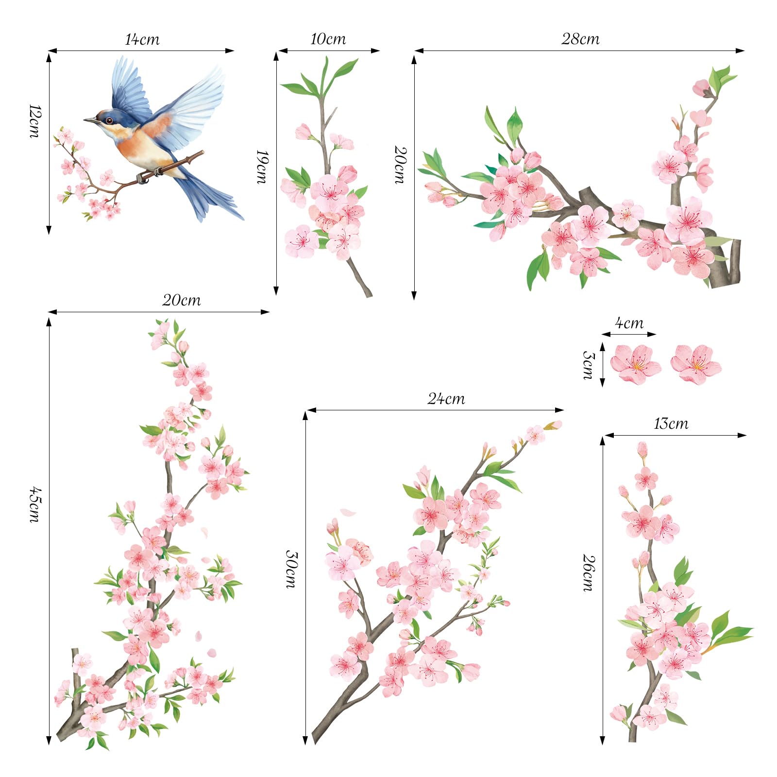 Stickers Muraux Fleur - Autocollant Muraux Et Deco