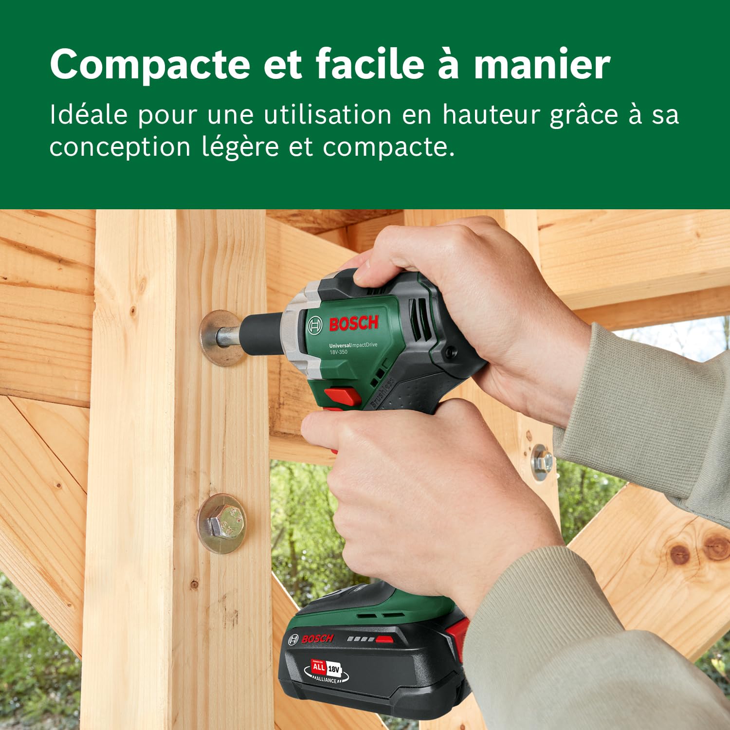 Bosch UniversalImpactDrive 18V-350 boulonneuse sans fil 350 Nm