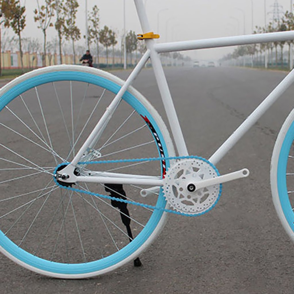Łańcuchy rowerowe, Stałe Przekładnie Torowe Single Speed Akcesoria Rowerowe Łańcuchy(Grün)