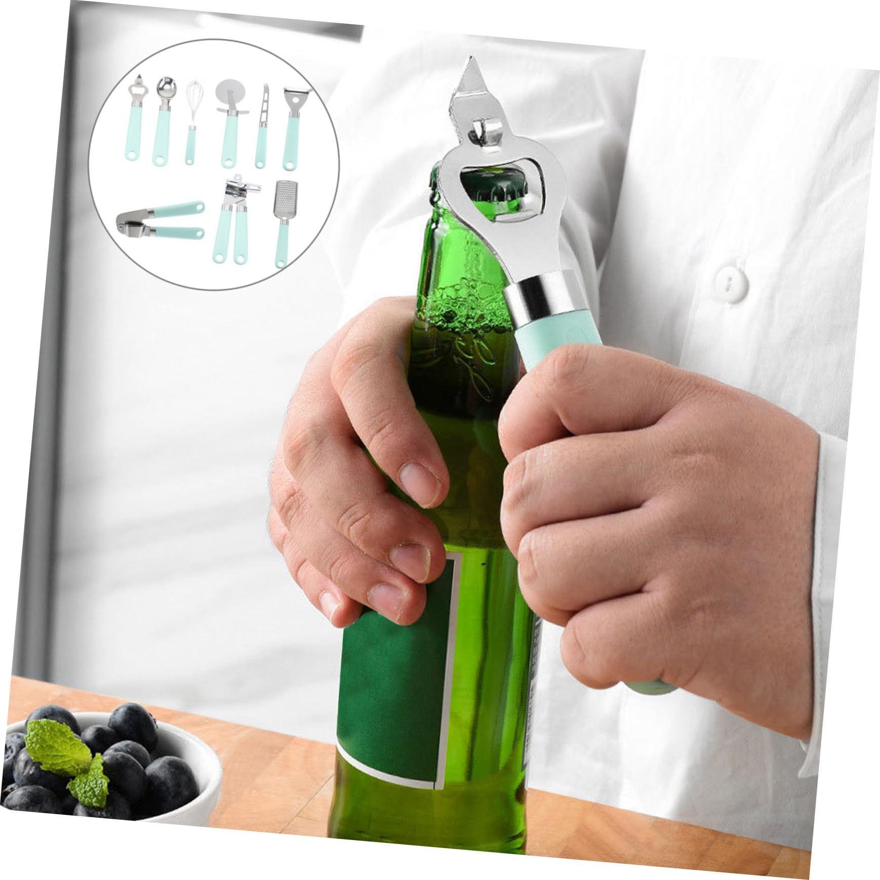 ULTECHNOVO 1ensemble s Ustensiles De Cuisine Plastique Avec Poignée Outils De Pâtisserie Cuisine Pour Usage Quotidien