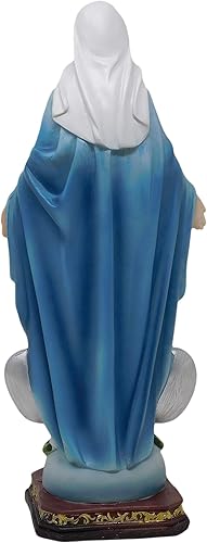 Miniatura 3 de Virgen Milagrosa - Estatua de resina (11.8 in), figura religiosa milagrosa