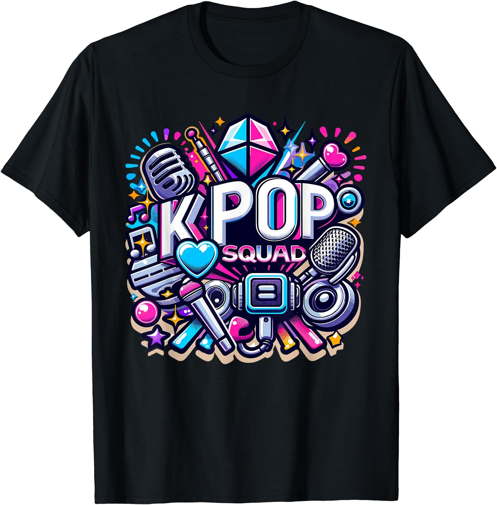 K-Pop Squad | K-Pop Music Shirts for K-Pop Lovers | KPop T-Shirt