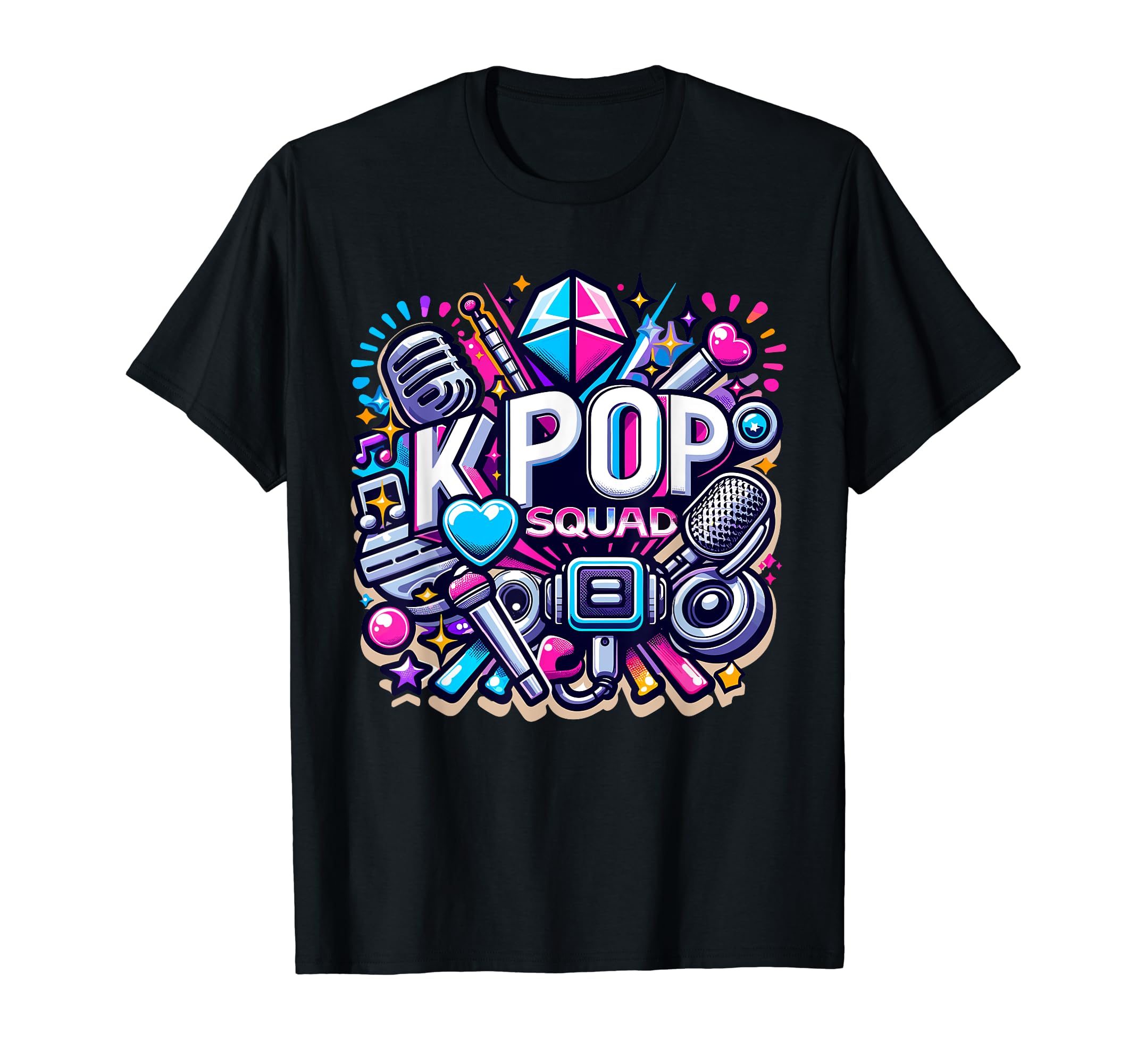 K-Pop Squad | K-Pop Music Shirts for K-Pop Lovers | KPop T-Shirt