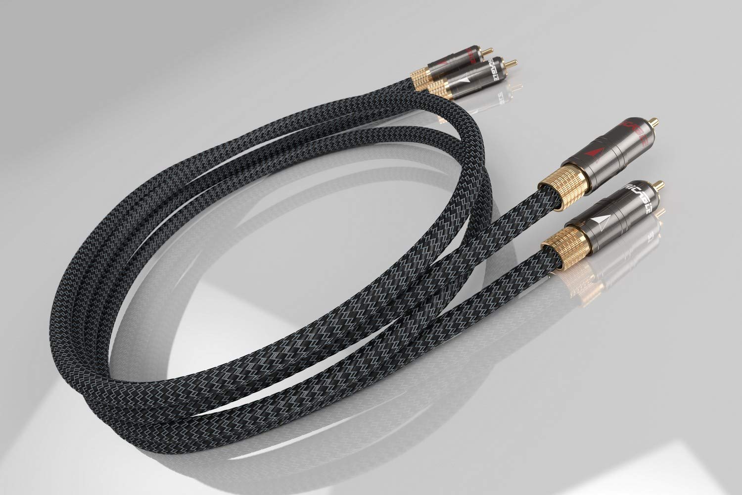 Ricable MR1 MAGNUS 2 x 1 mt - Cavo High-End Audio Stereo RCA di segnale