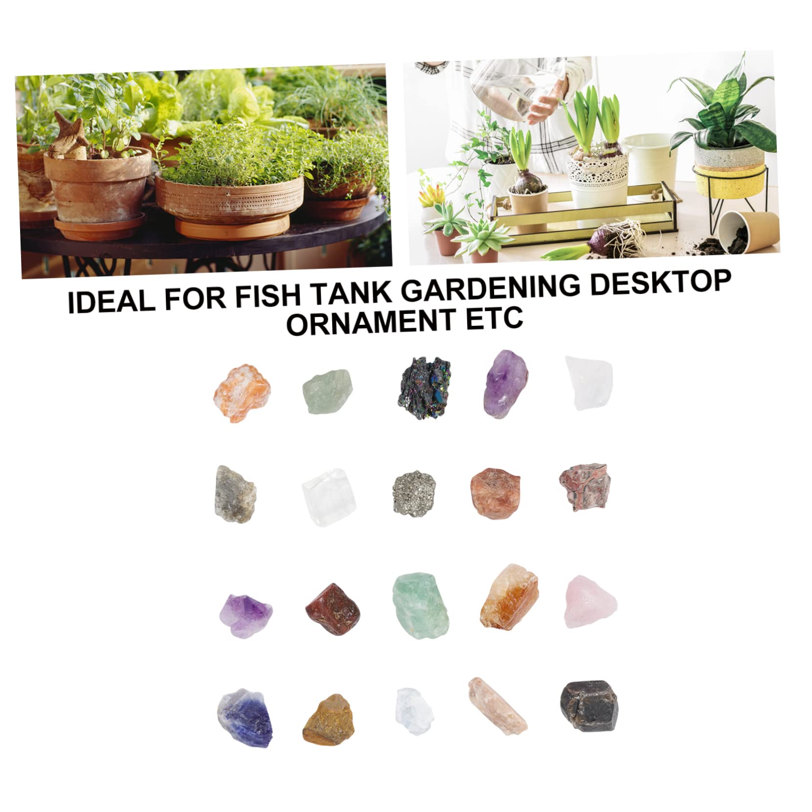 3 Scatole Di Pietre Di Cristallo Per Chakra Avventurina Gemme Di Quarzo Chakra Cristalli Curativi Naturali Pietre Sagomate Ghiaia Di Pietra Accessori Ornamento Di