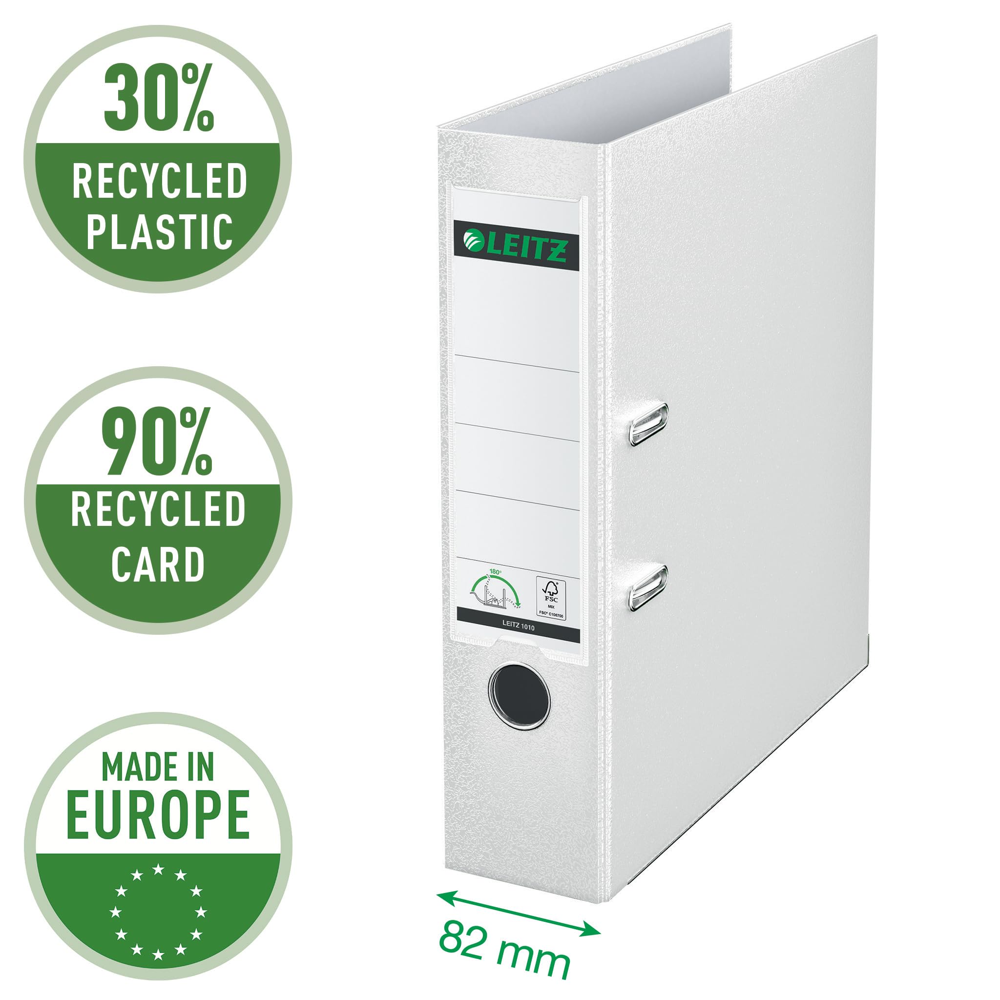 Leitz 10105001 segregator Polipropylen (PP) Biały